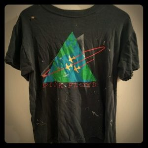 Vintage 1988 Pink Floyd world tour concert t-shirt